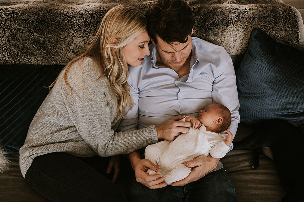 Newborn baby portraits in Pittsburgh