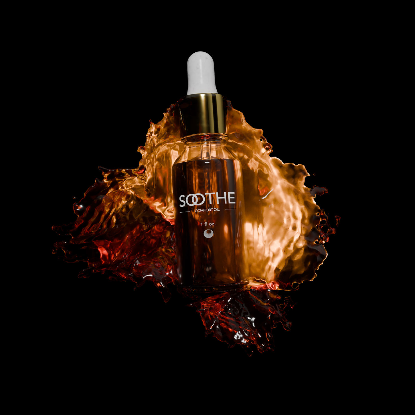 Soothe with fire water splash