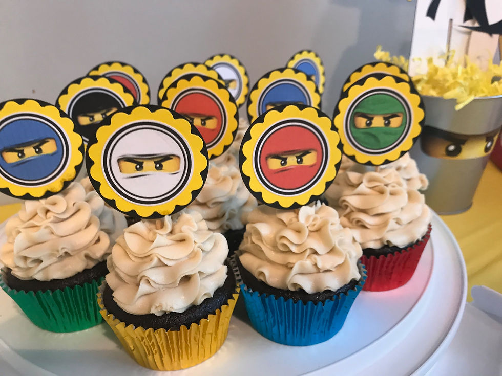 Ninjago Cupcakes