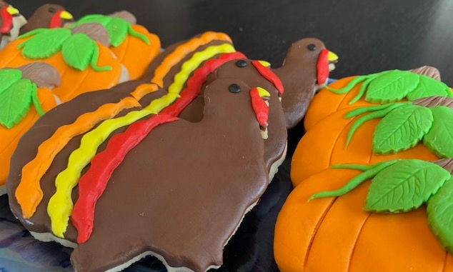 Thanksgiving cookies