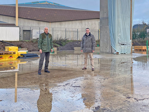 Austausch mit Mayener Bürgermeister Bernhard Mauel