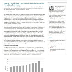 Marcus D’Elia é colunista convidado do anuário Cenários do Petróleo, da editora Brasil Energia
