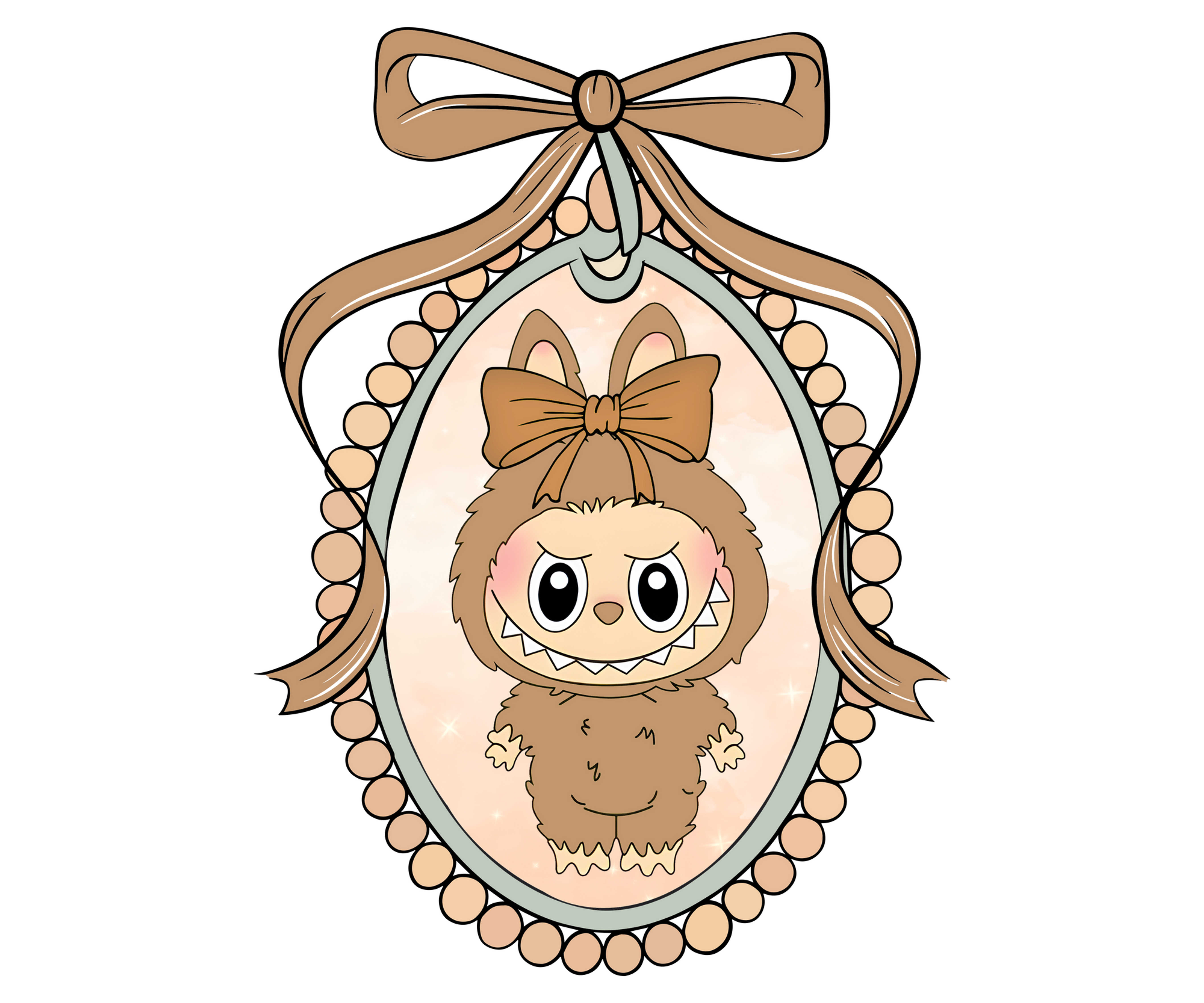 Labyby dans un cadre