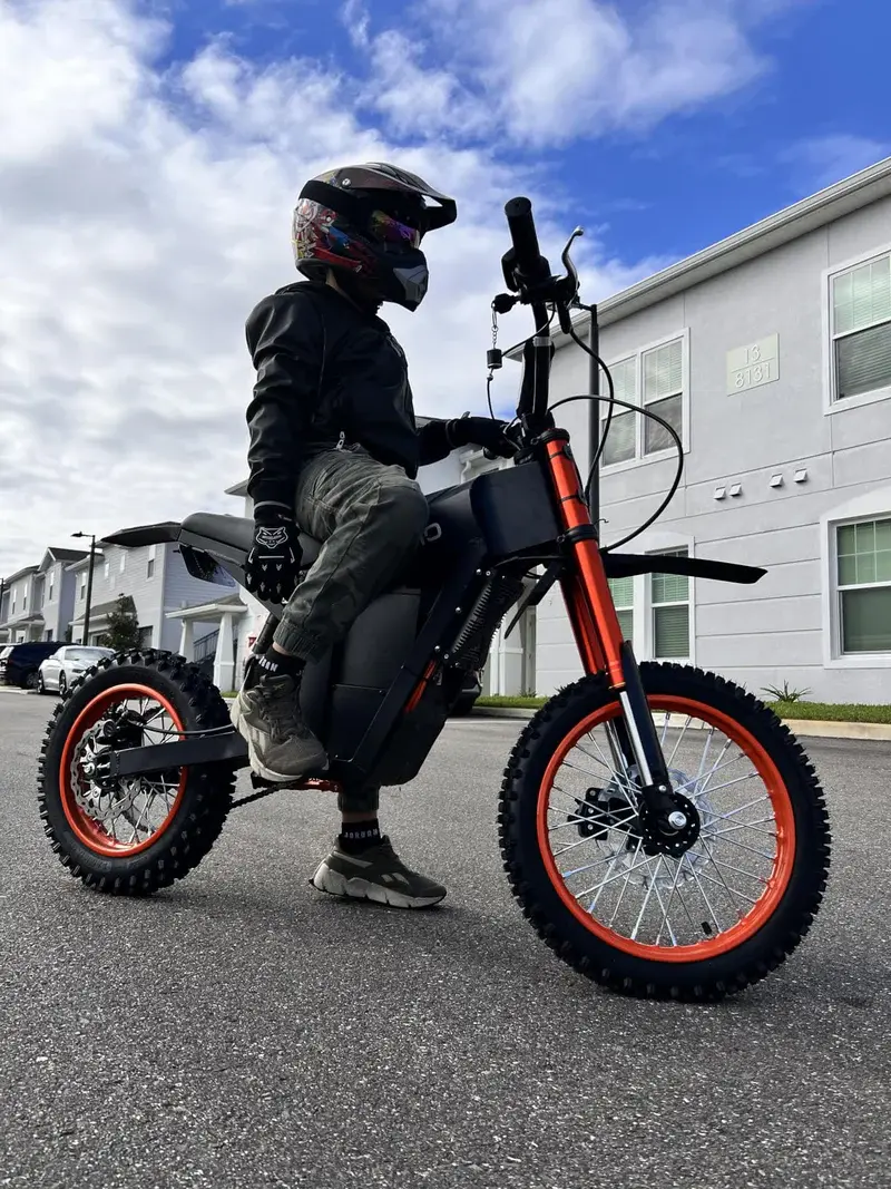 Thumbnail: Tuttio Soleil01 Electric Mini Bike For Kids & Adults