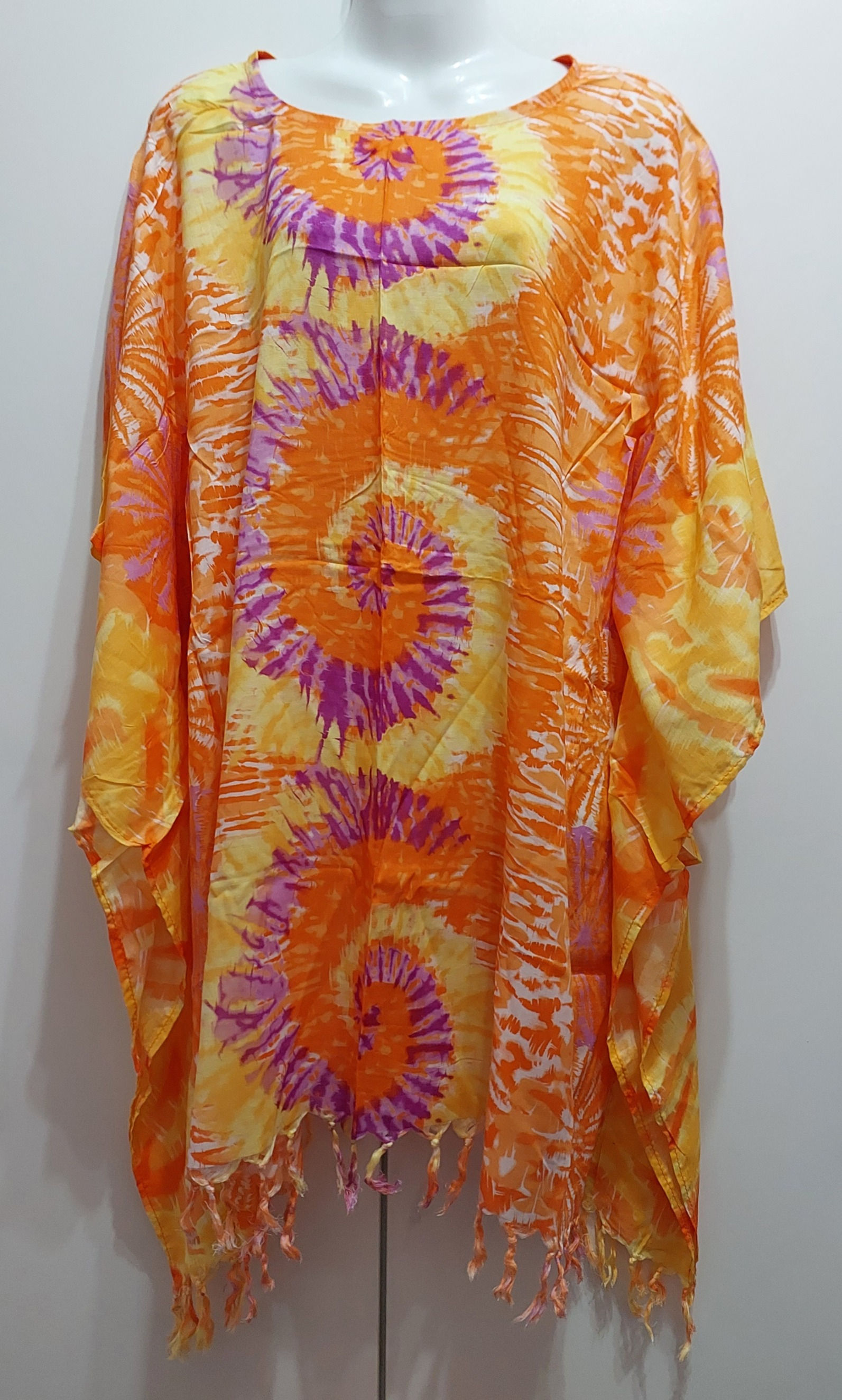 Funky Tie Dye Poncho