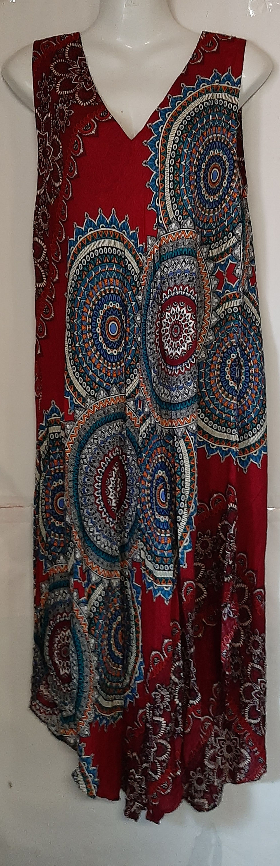 Ladies Long Thailand Mandala Top