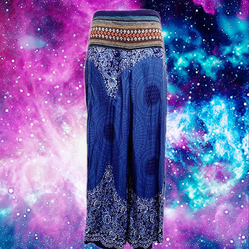 Thailand Hilltribe Hippie Wide Leg Pants