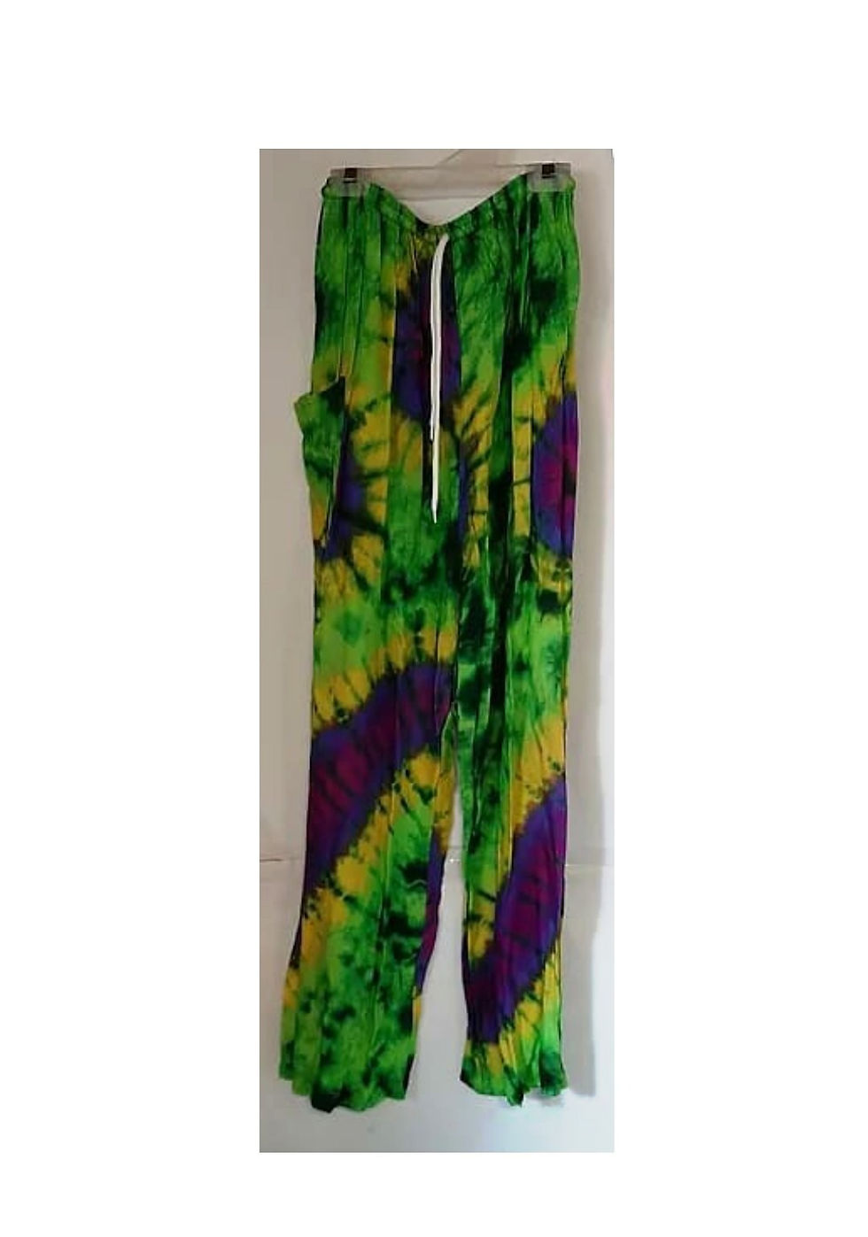 Ladies Thailand Tie Dye Straight Leg Pants