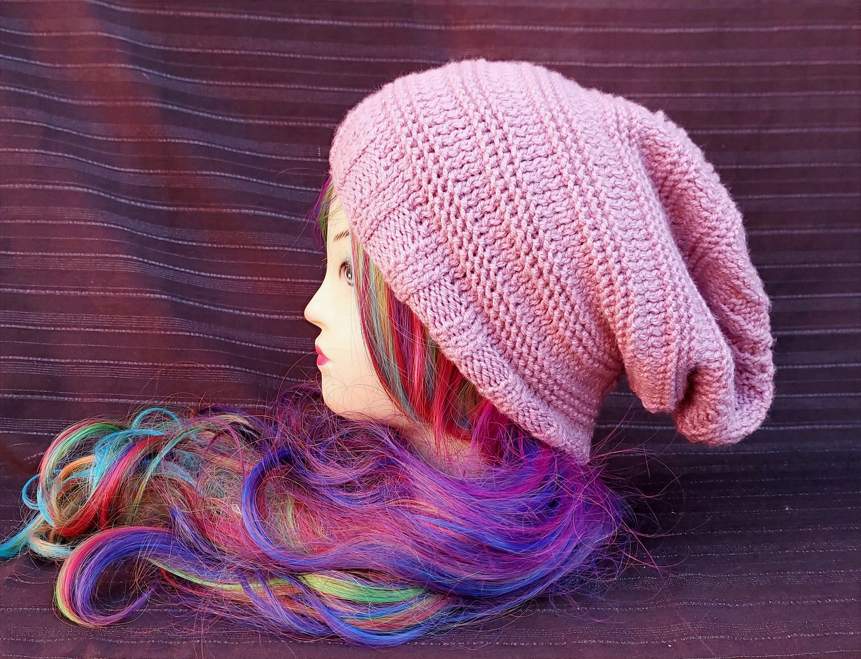 Slouch / Oversized Handmade Beanie