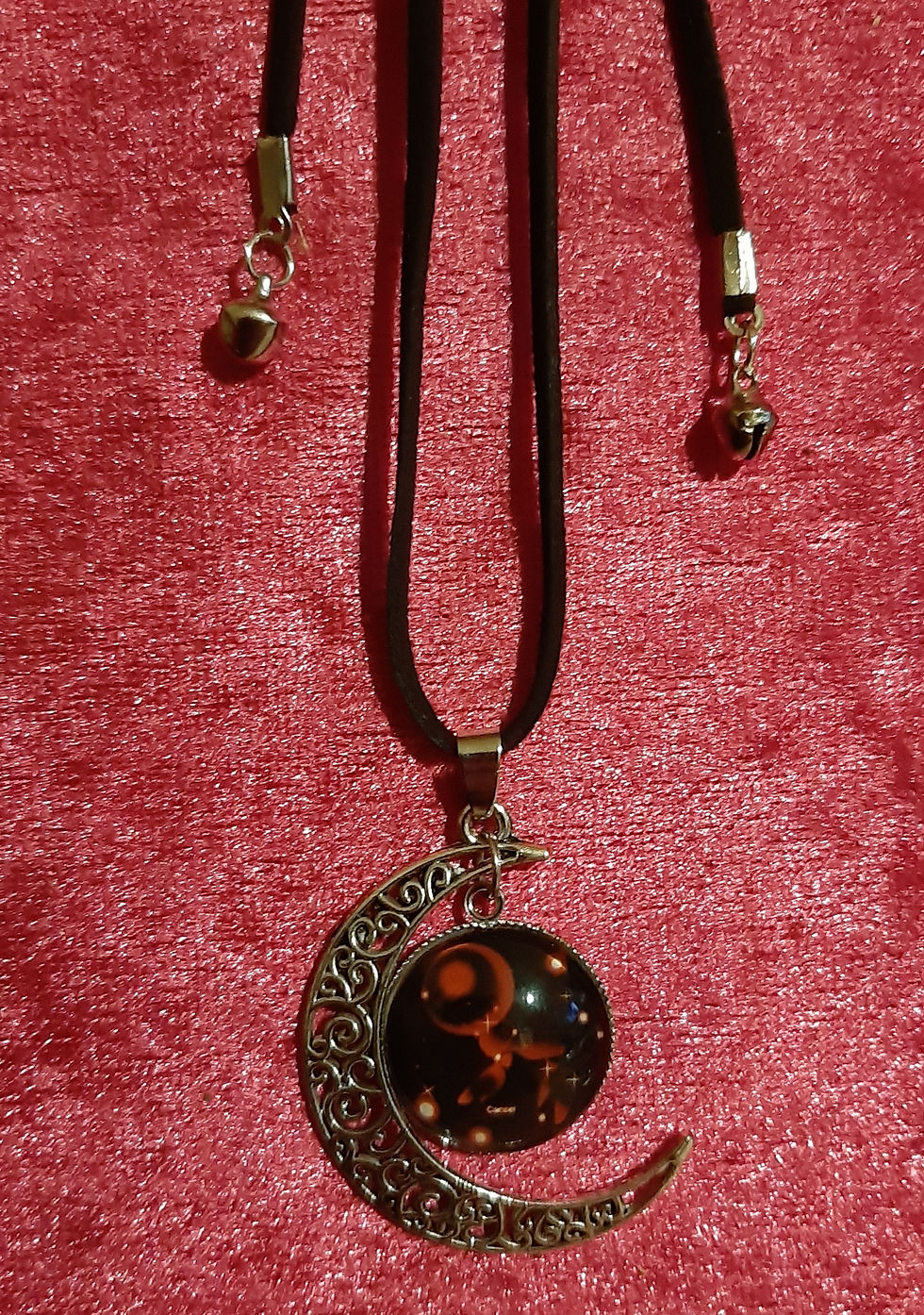 Cancer Moon Long Necklace