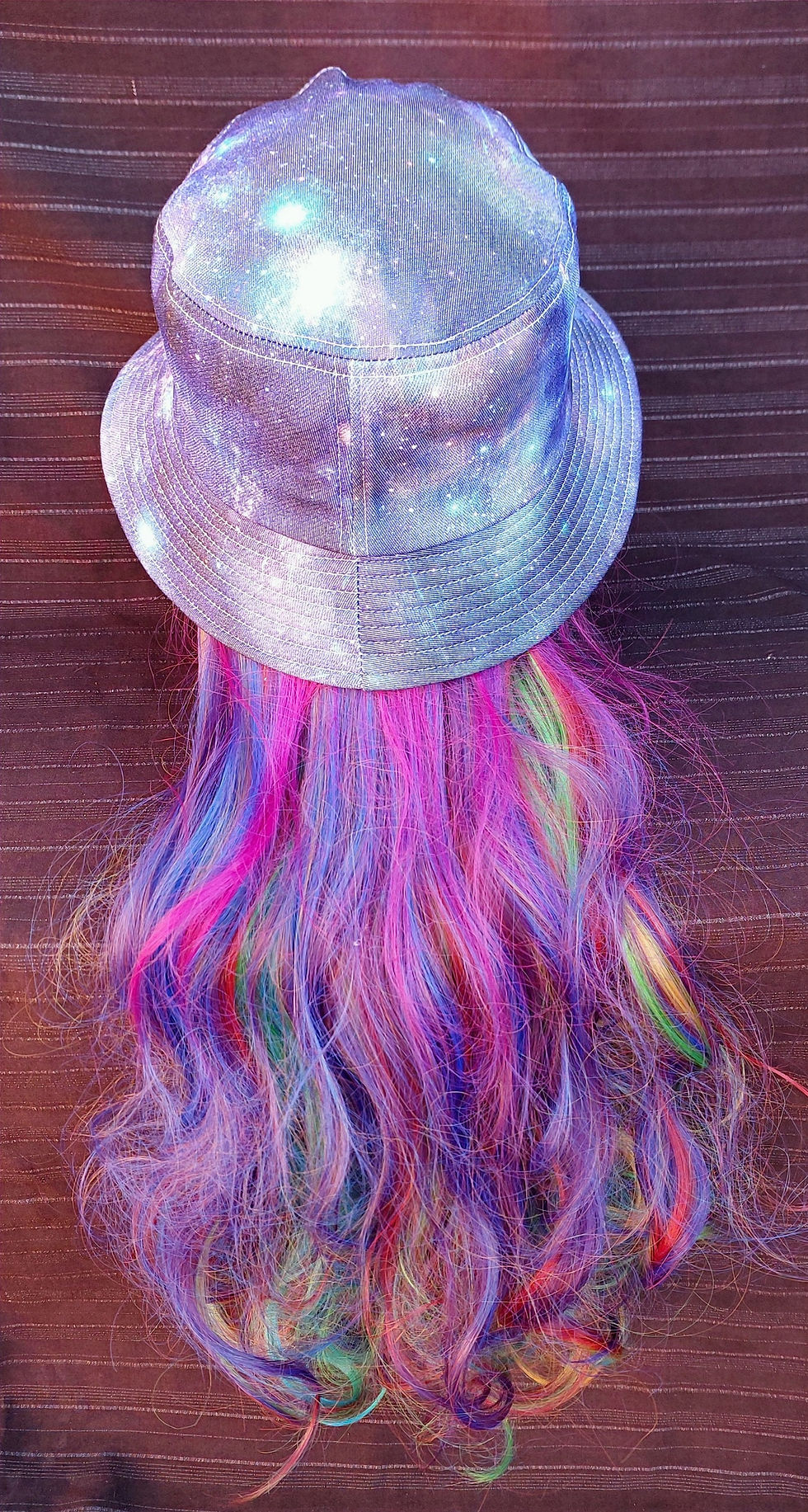 Funky fun galaxy blue hat