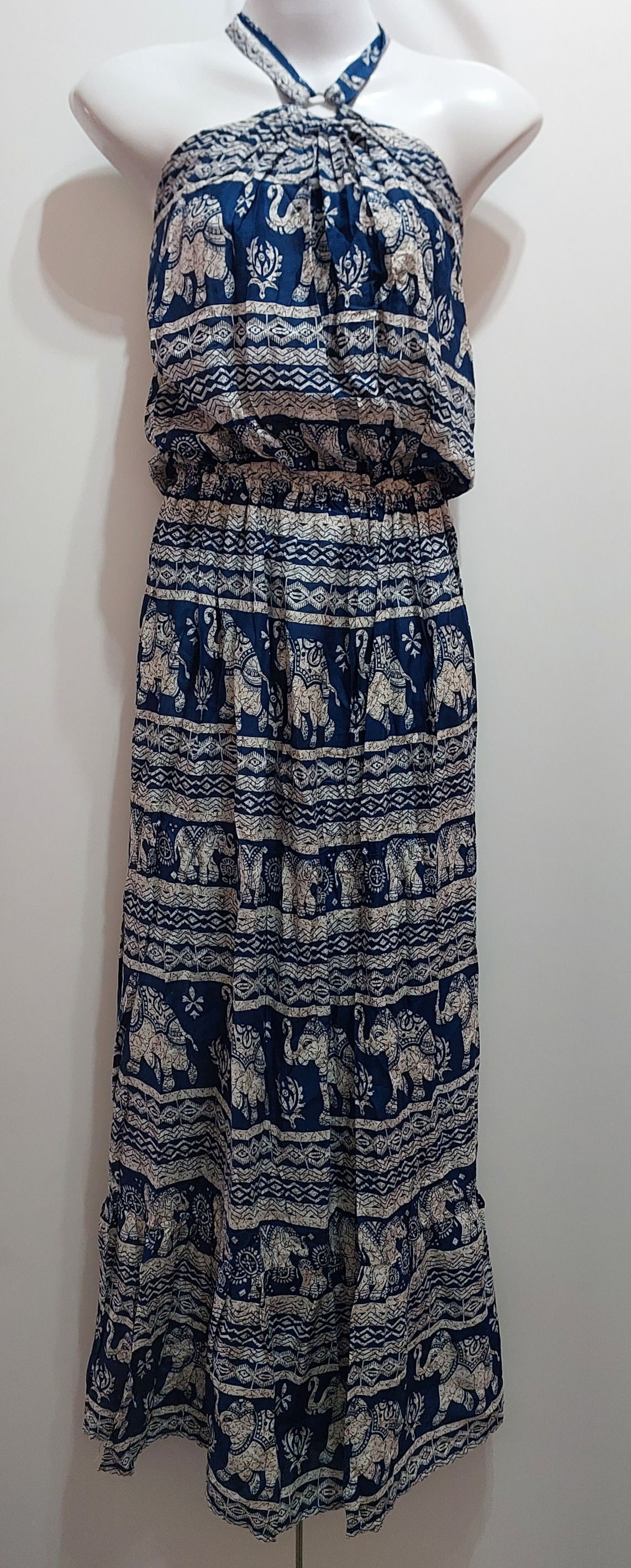 Ladies Long Summer Elephant Dress