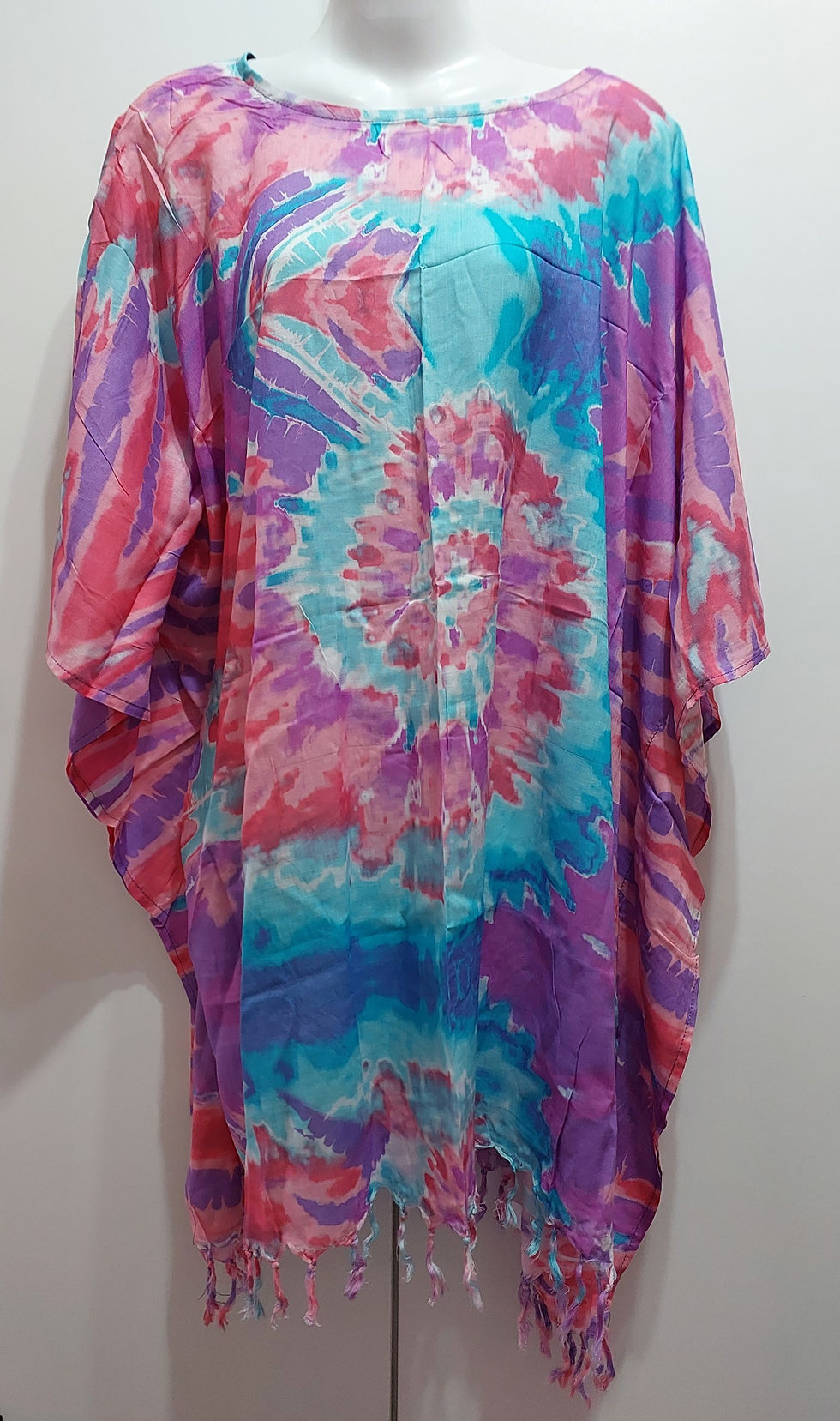 Funky Tie Dye Poncho