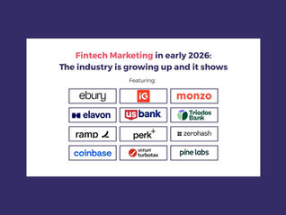 Fintech marketing roundup early 2026