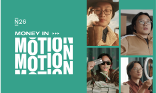 N26 Money in Motion Campaign Banner
