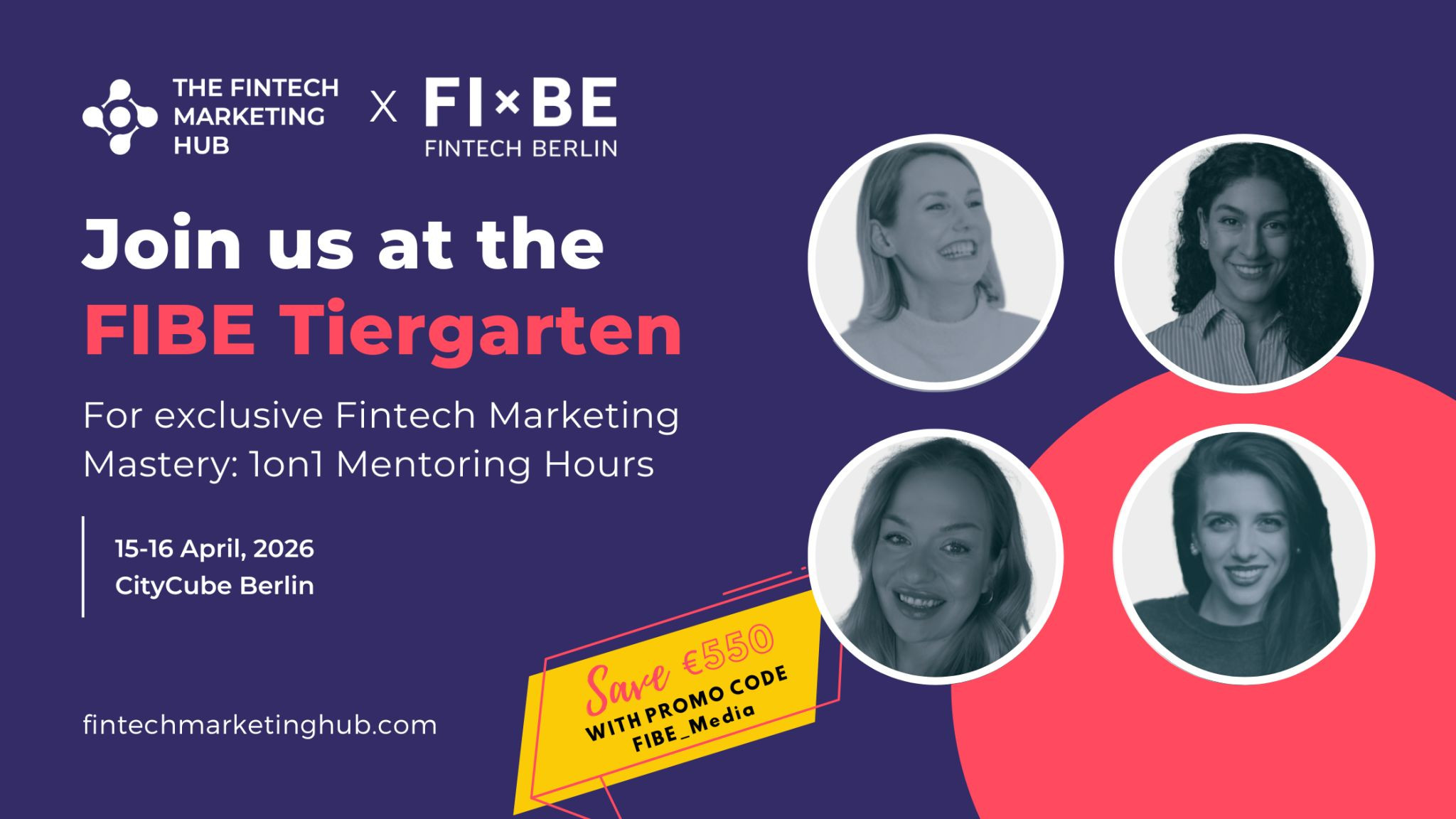 The FMH @ FIBE Fintech Festival 2026 by Fintech Marketing