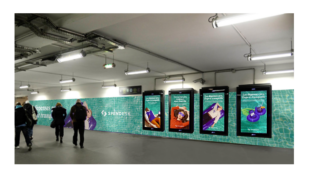 Spendesk tube ads