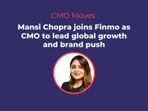 Mansi Chopra joins Finmo