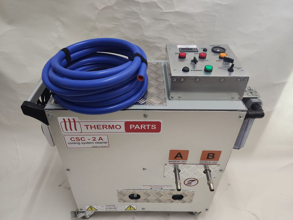 Стенд для промивки системи охолодження двигуна автомобіля CSC-2A