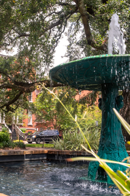 A gorgeous old fountain