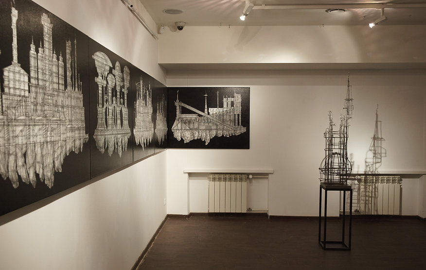 Art exhibition "The Salt", MMOMA, 2017