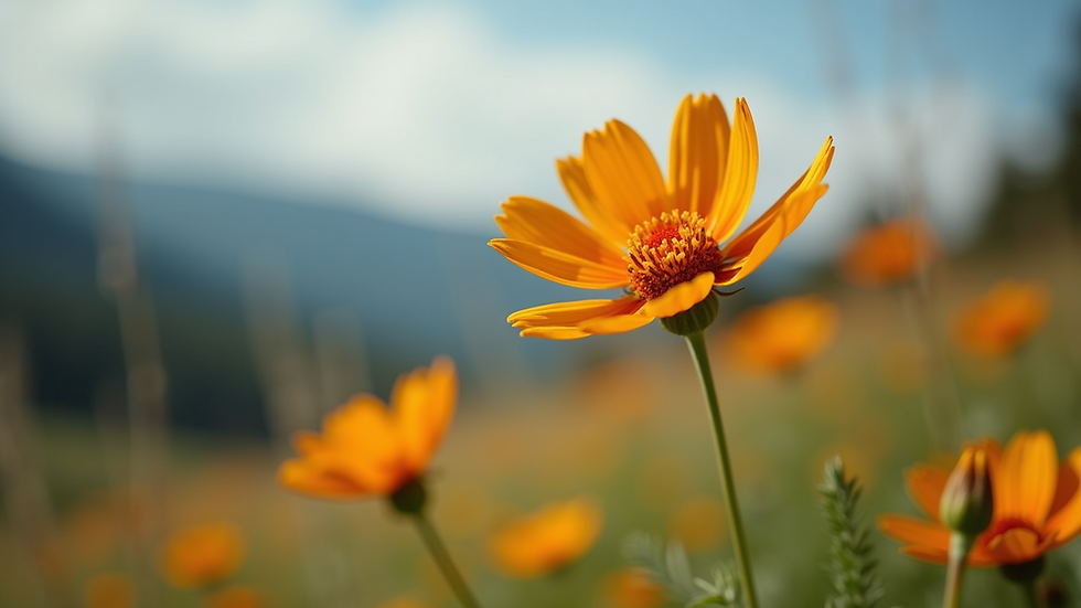 Crafting Art with Montana's Stunning Blooms