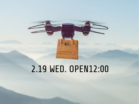 2/19 wed. 12:00オープン