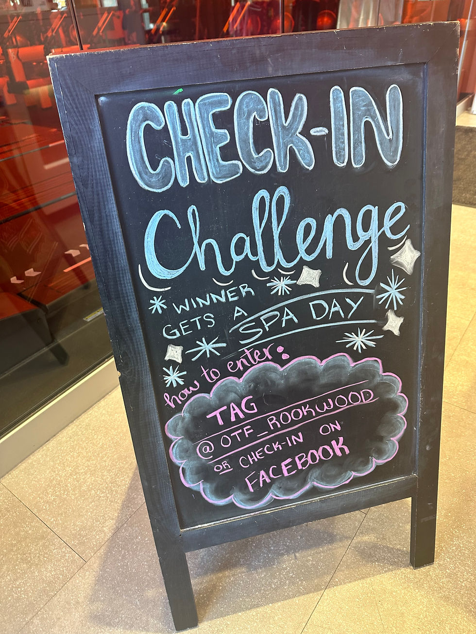 Check In Challenge Promo
