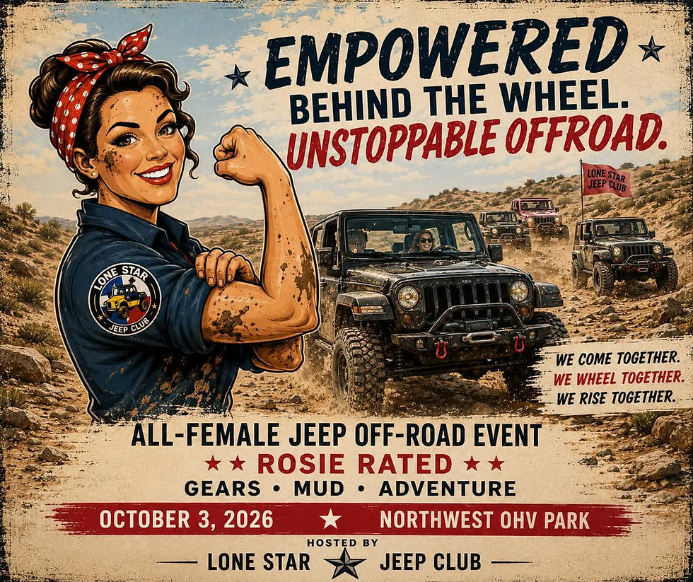 Empowered Behind the Wheel: All-Female Off-Road Ride – Rosie Rated