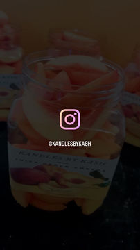 Thumbnail: Juicy Peach Wax Embeds | Wax Melts | DIY Candles | Highly Fragrant | Peach Scent