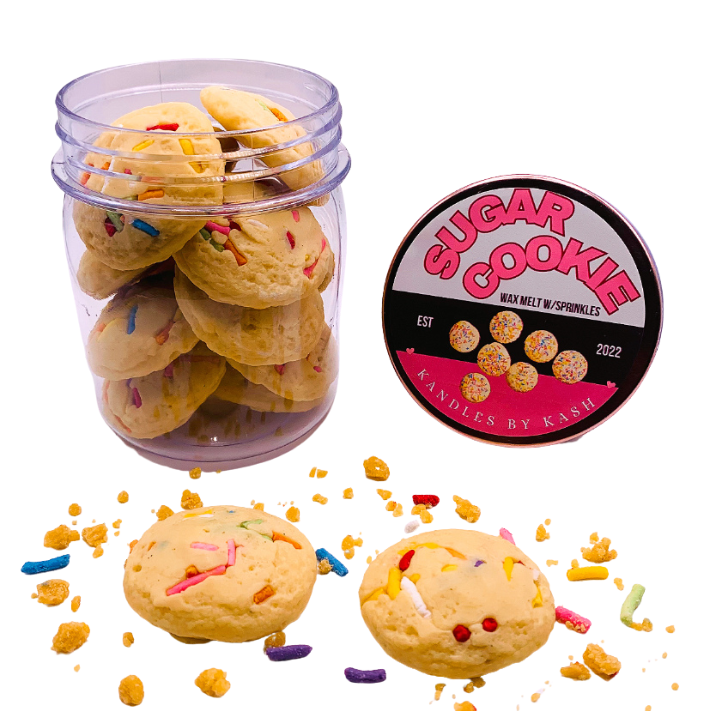 Sugar Cookie Waxmelt With Sprinkles | Cookie Waxmelts | Bakery Scented
