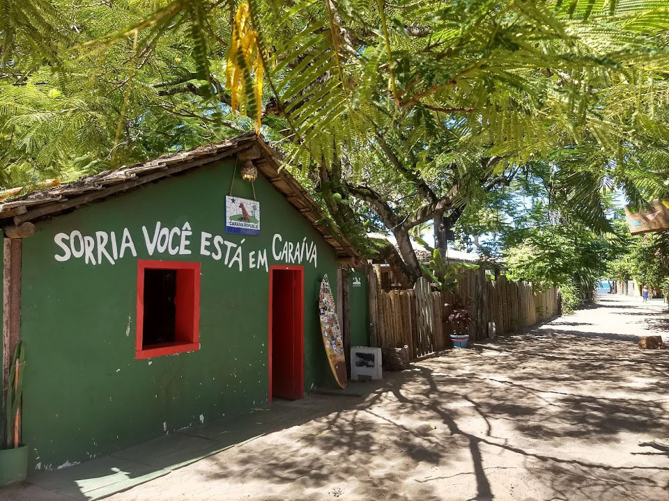 Sorria Você está em Caraíva