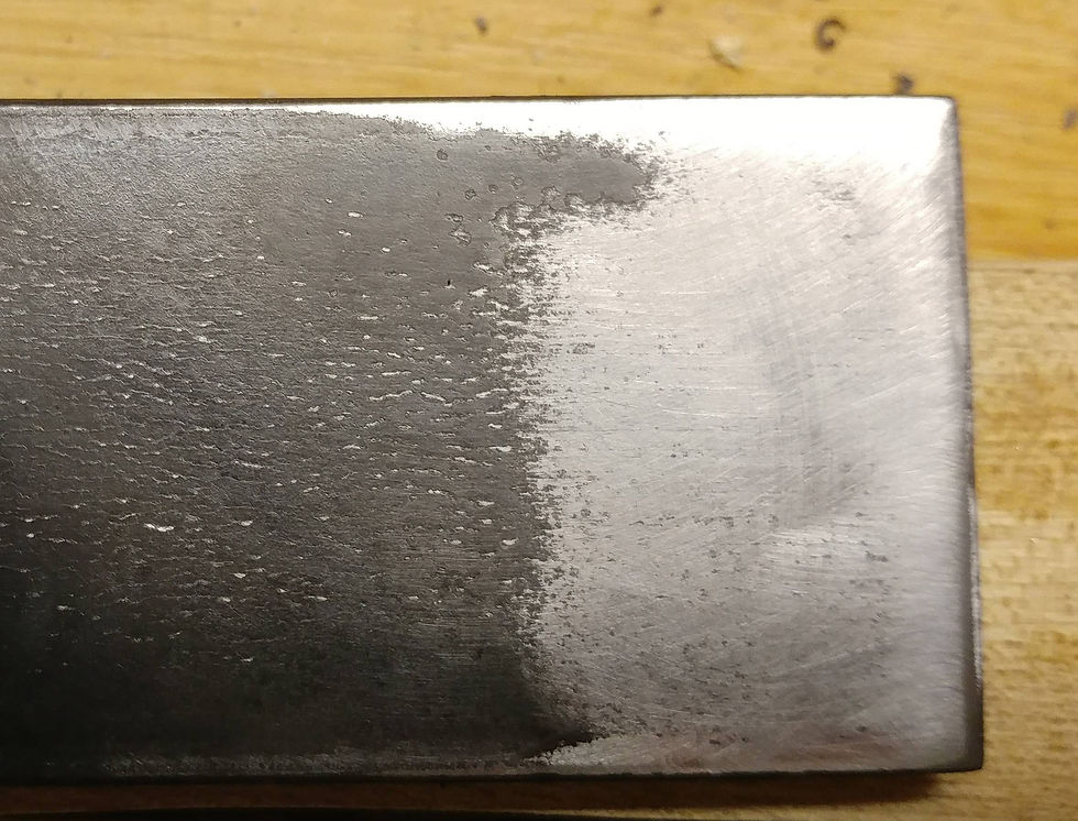 Mill scale on new steel