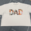 Thumbnail: Photo letters Custom Father's day T-shirt