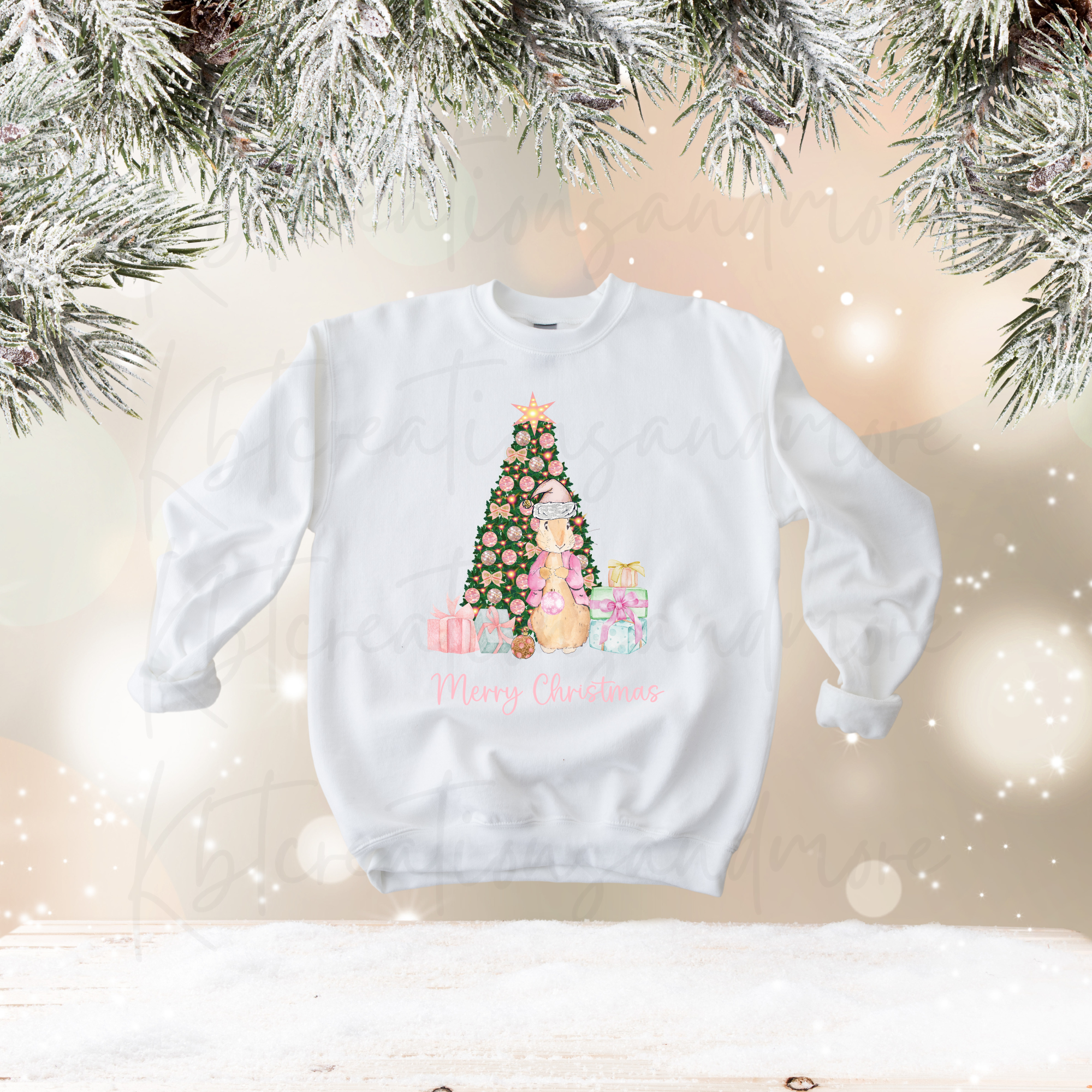 Rabbit Christmas Jumper/ T-shirt