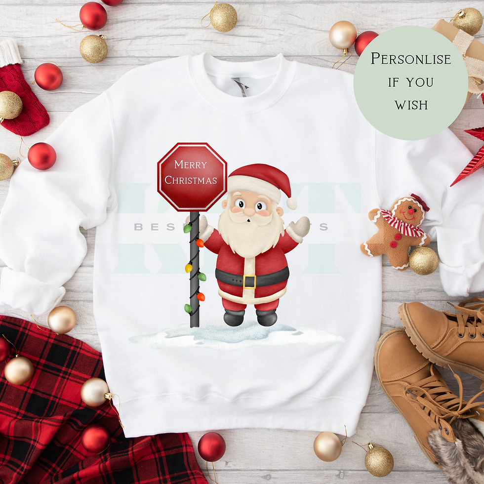 Thumbnail: Santa Construction Christmas Jumper