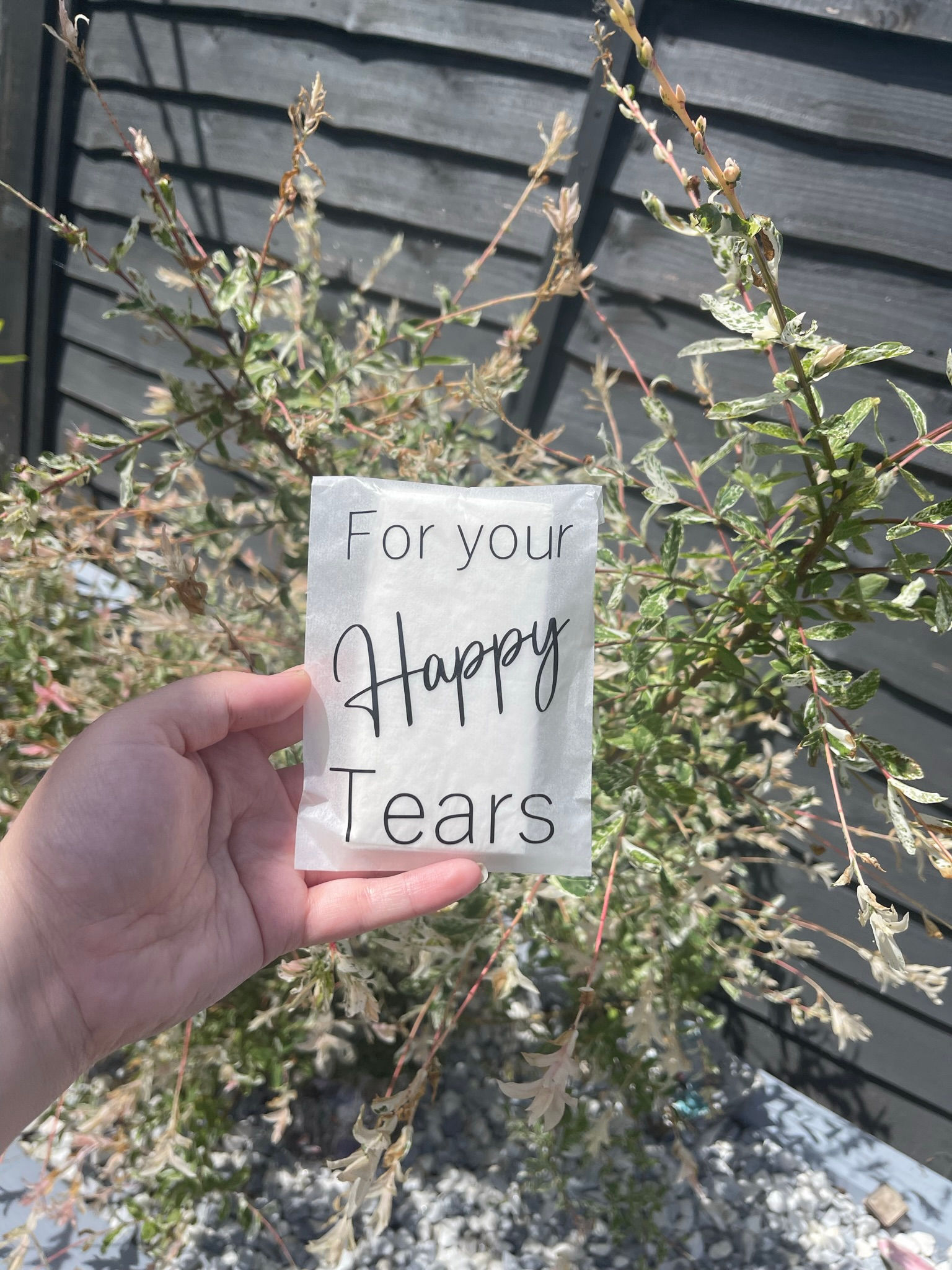 Personalised Tissue Pack's
