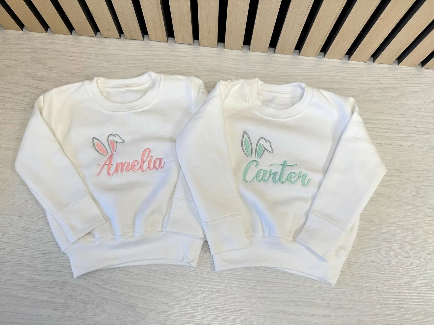 Embroidered Easter Jumper