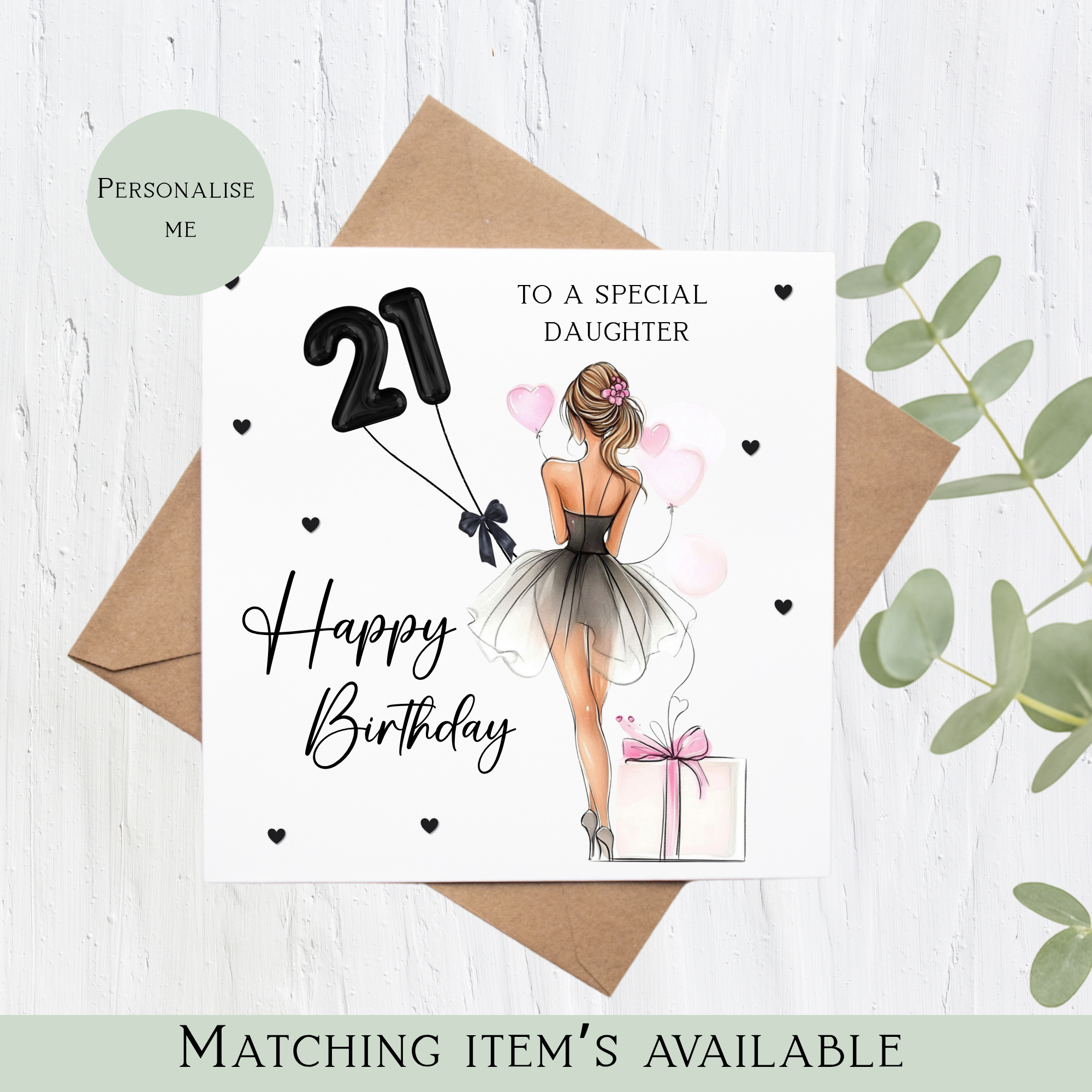 21ST Birthday Card