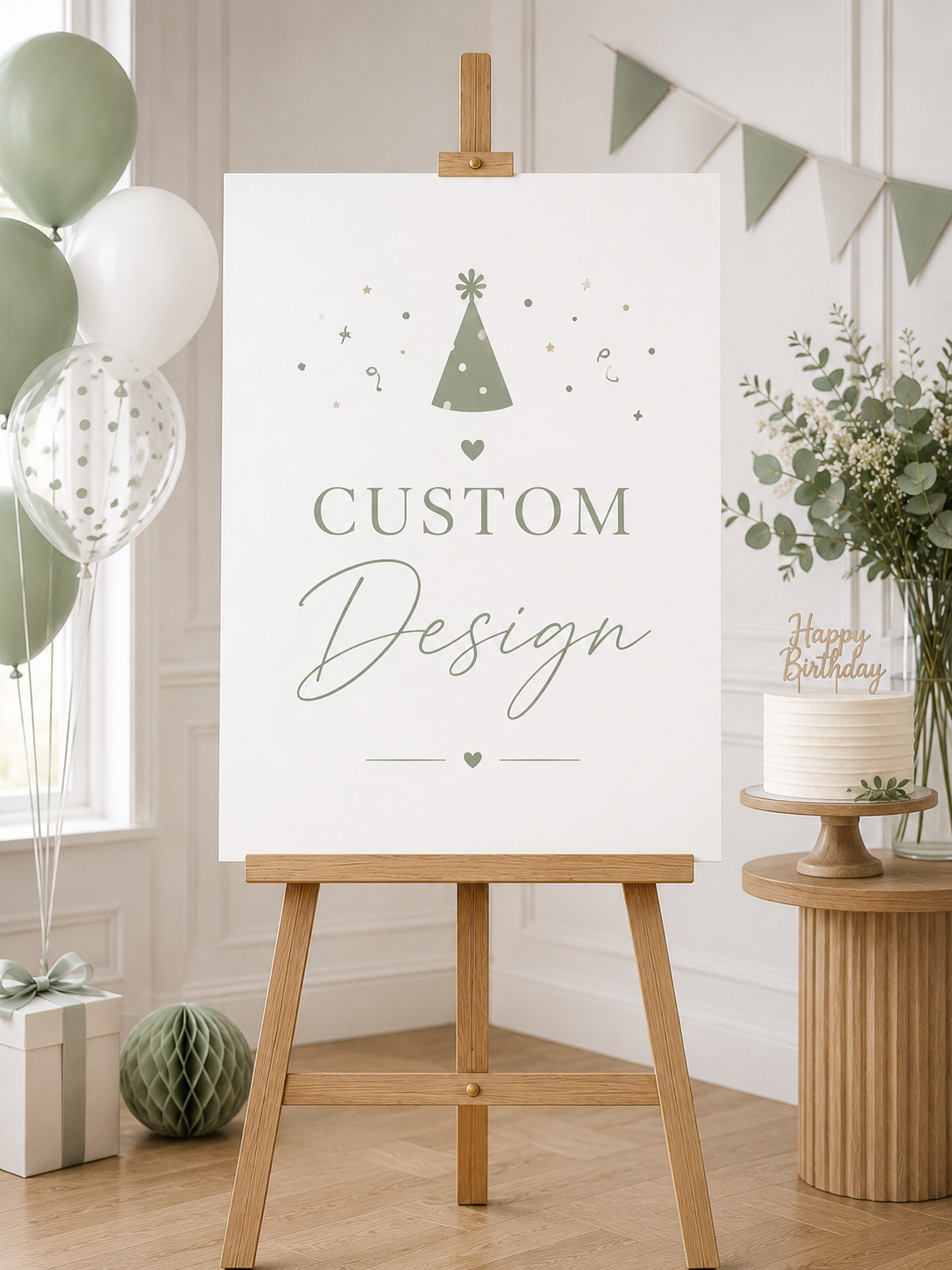 A1 Welcome Sign Portrait - Custom Design