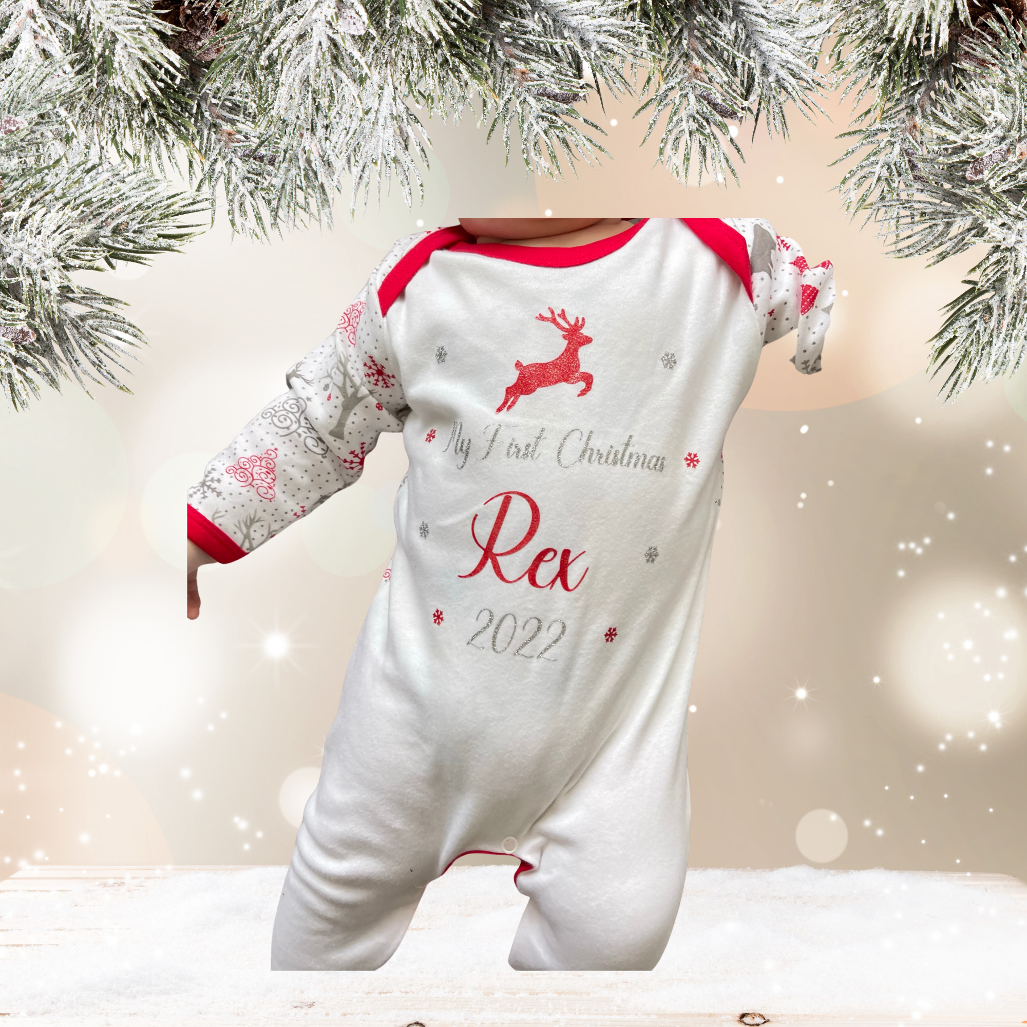My First Christmas Babygrow, Pyjamas