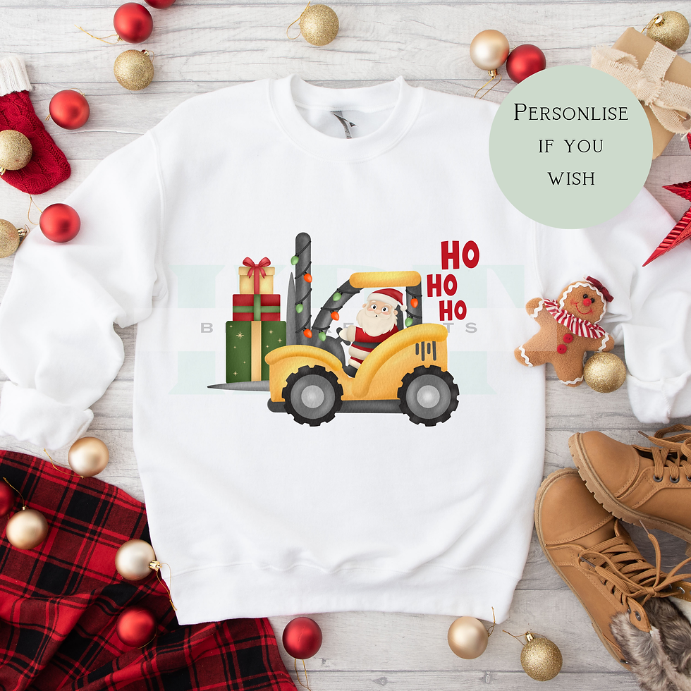 Thumbnail: Santa Construction Christmas Jumper