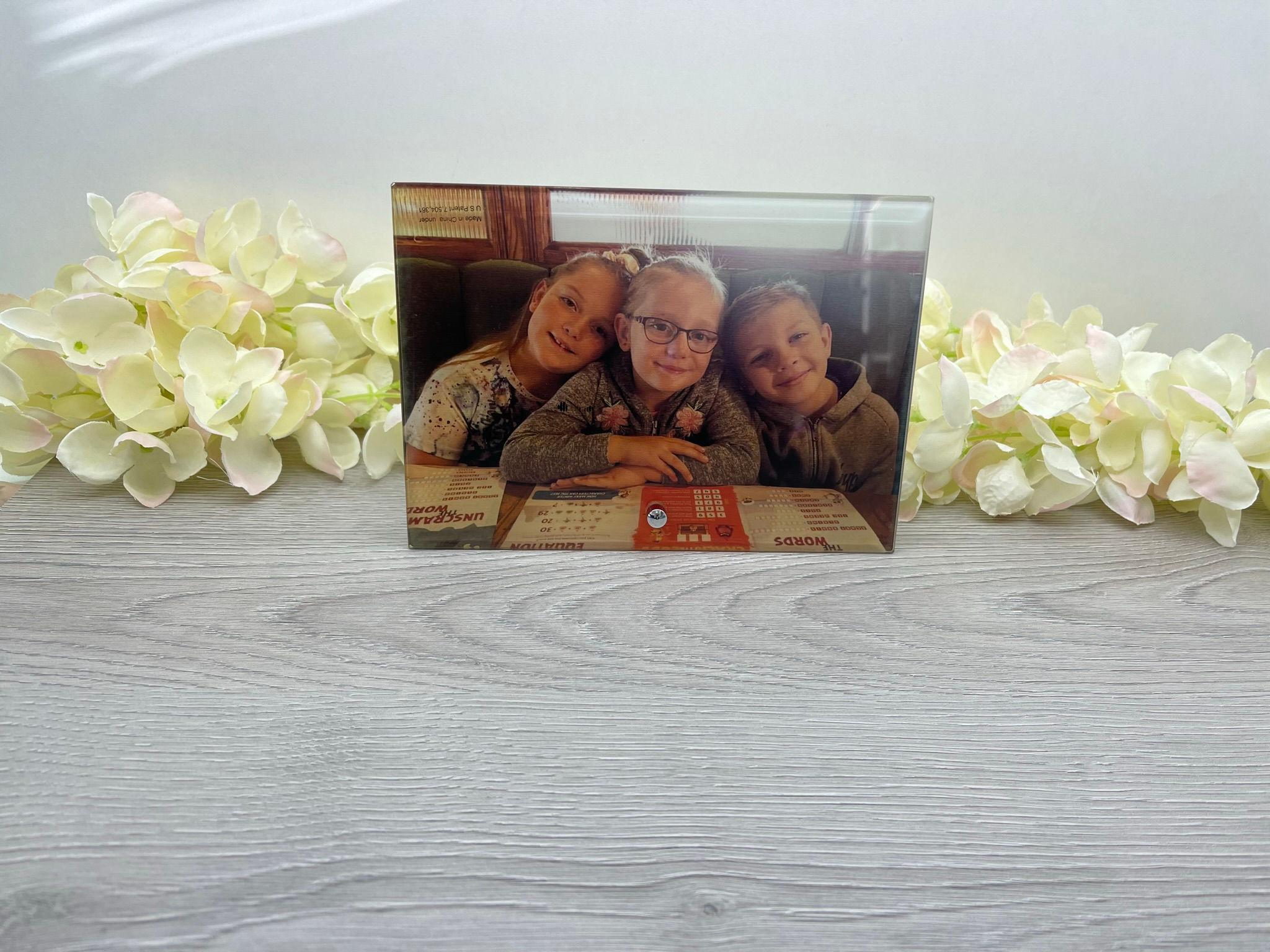 Personalised Glass Photo Frame ( Landscape )