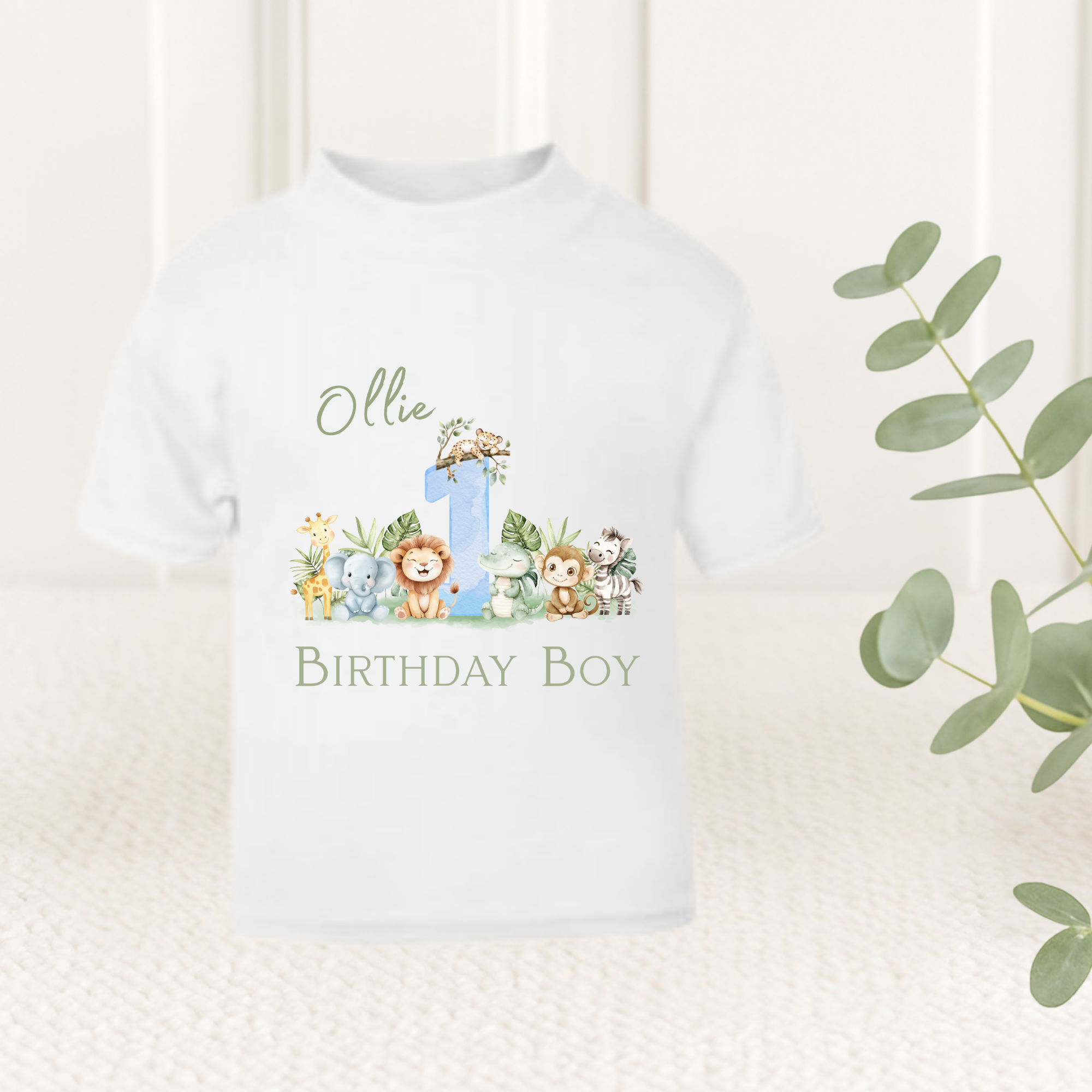 Safari Birthday T-shirt