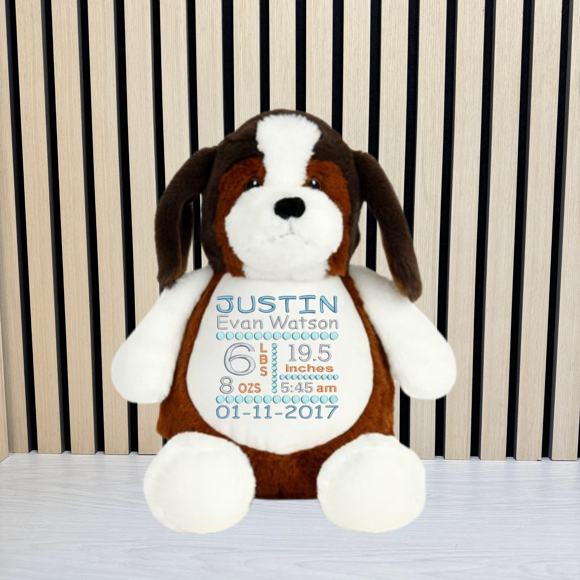 Embroidered Dog Teddy