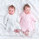 Thumbnail: PRE - ORDER Embroidered Knitted Pearl button baby coat