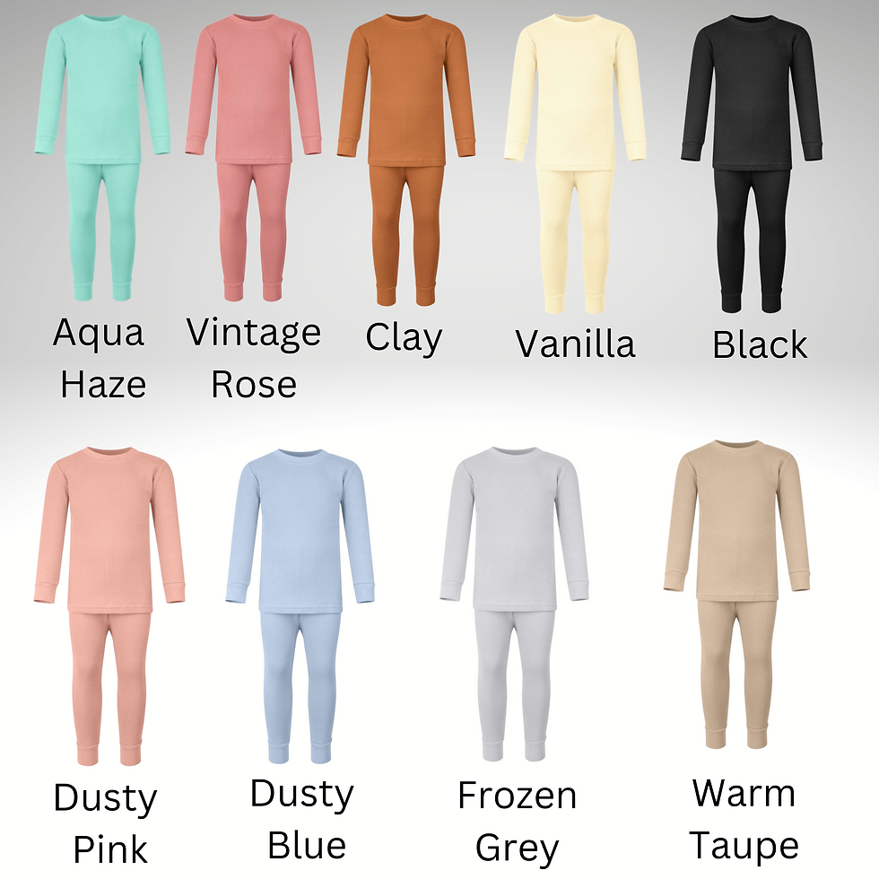 Thumbnail: Embroidered Ribbed loungewear