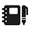 Notebook and pen