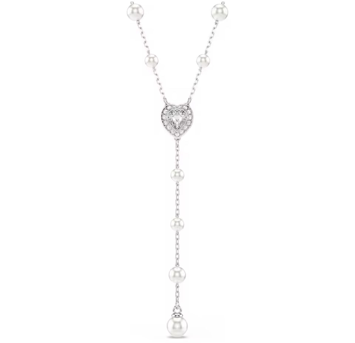 Heart Pearl Necklace 