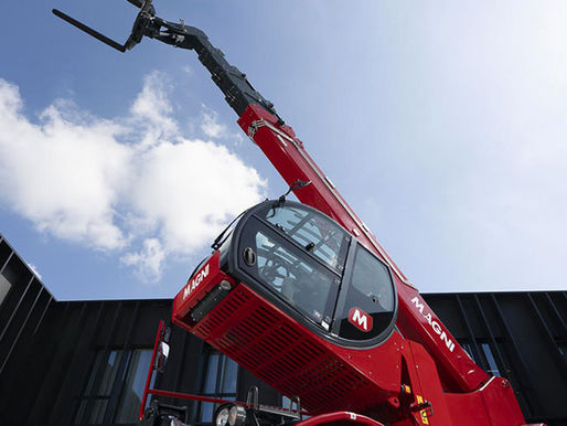 Magni TC range tilting cabin telehandlers